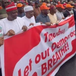 Atiku, Obi lead #OccupyINEC protest as ADC crisis deepens